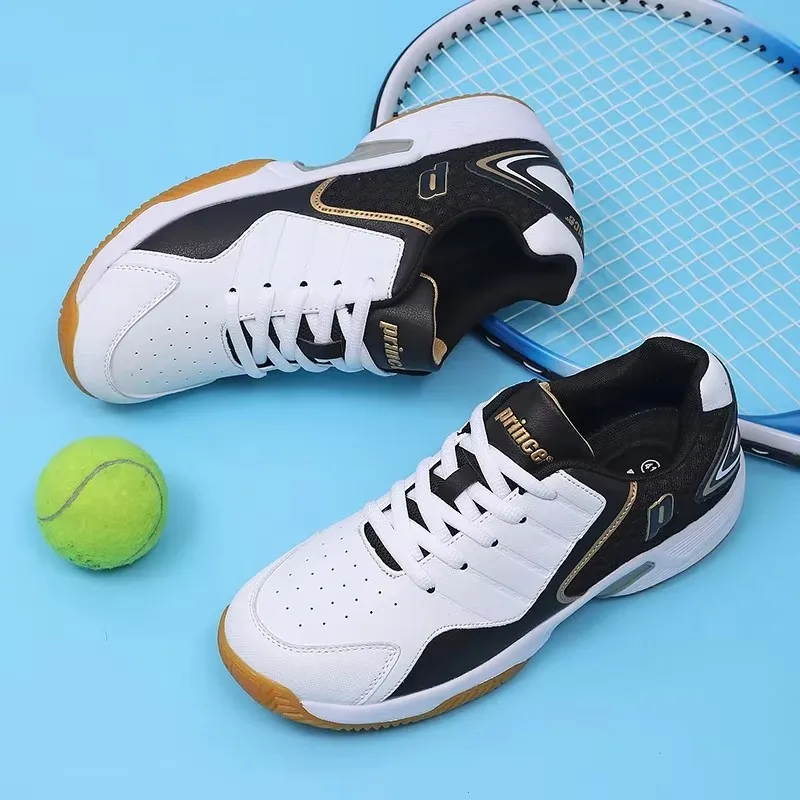 Badminton Court - Zapatos profesionales de bádminton de cuero