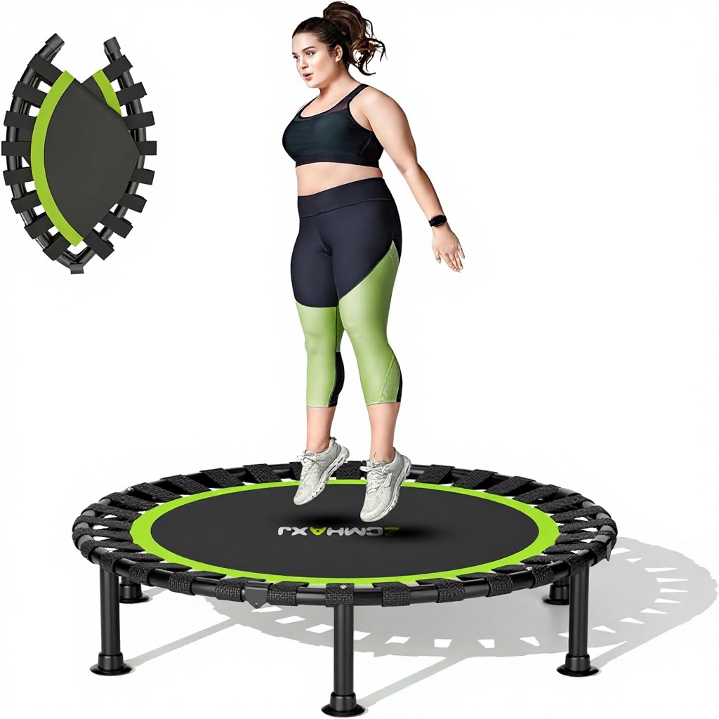 Training Net Mini - Mini Trampolín Plegable de 40 Pulgadas