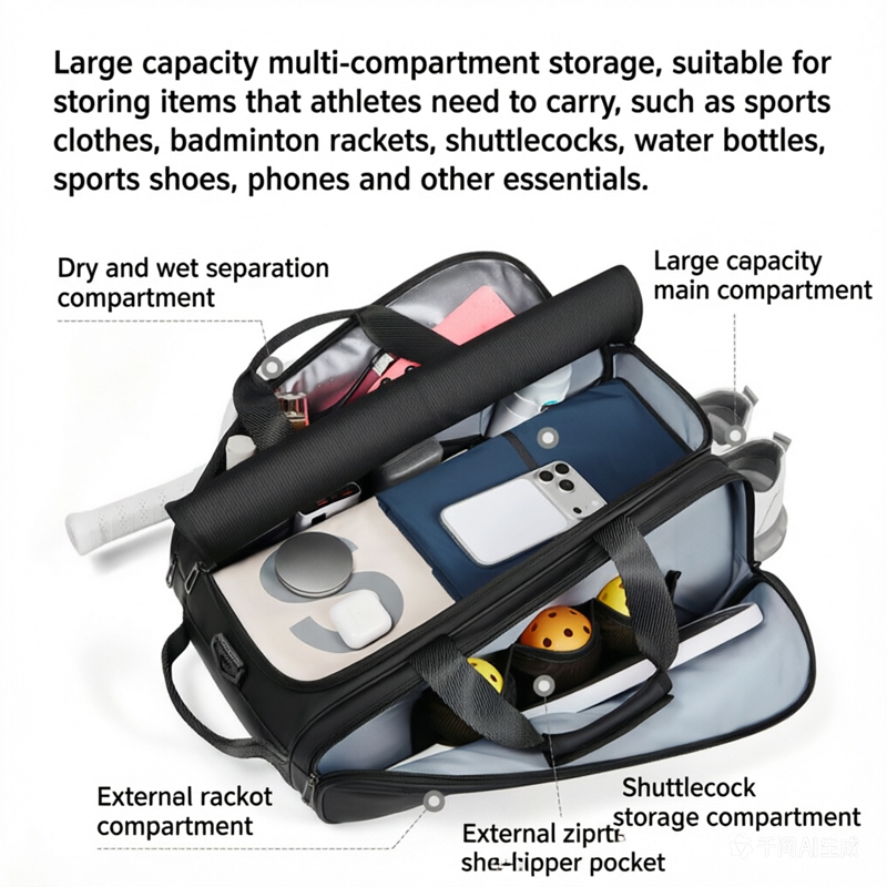 Mochila Profesional para Raque - Badminton Court reseña y precio