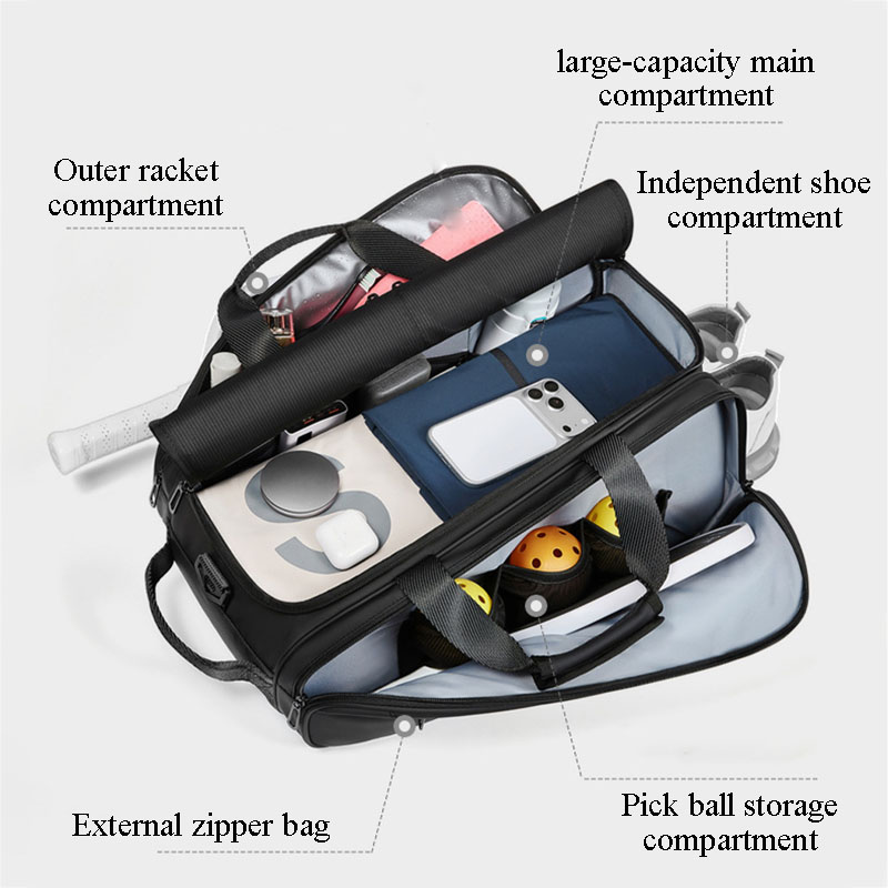 Bolsa de Tenis, Gran Capacidad - Badminton Court reseña y precio