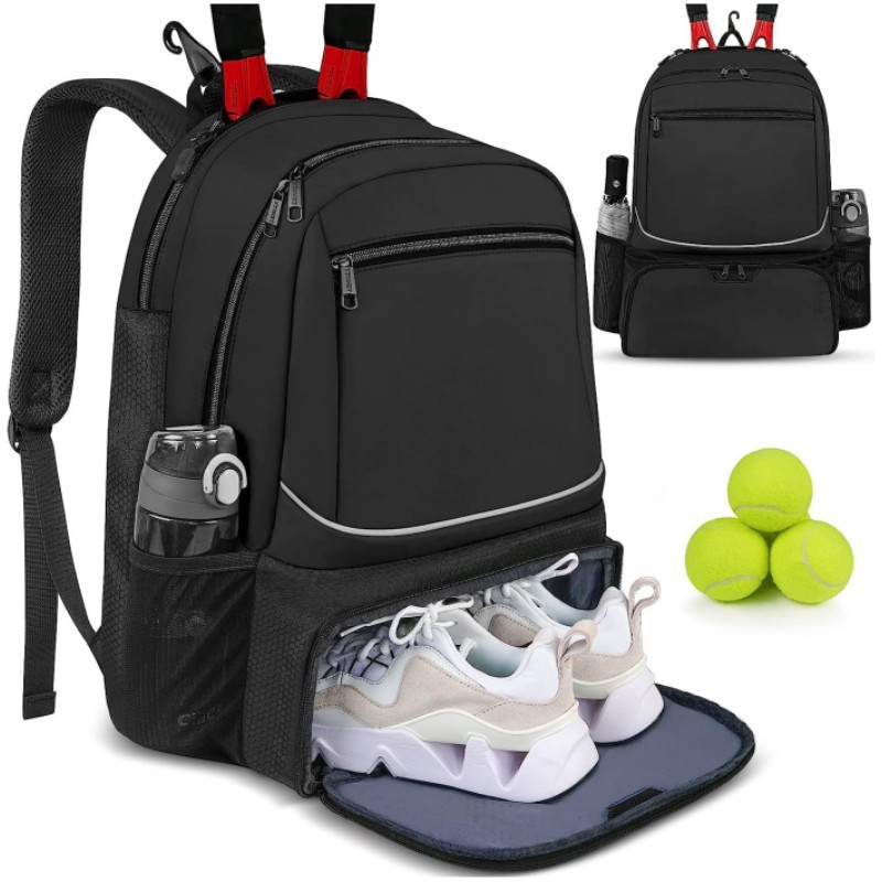 Mochila de tenis de gran capac - Badminton Court reseña y precio
