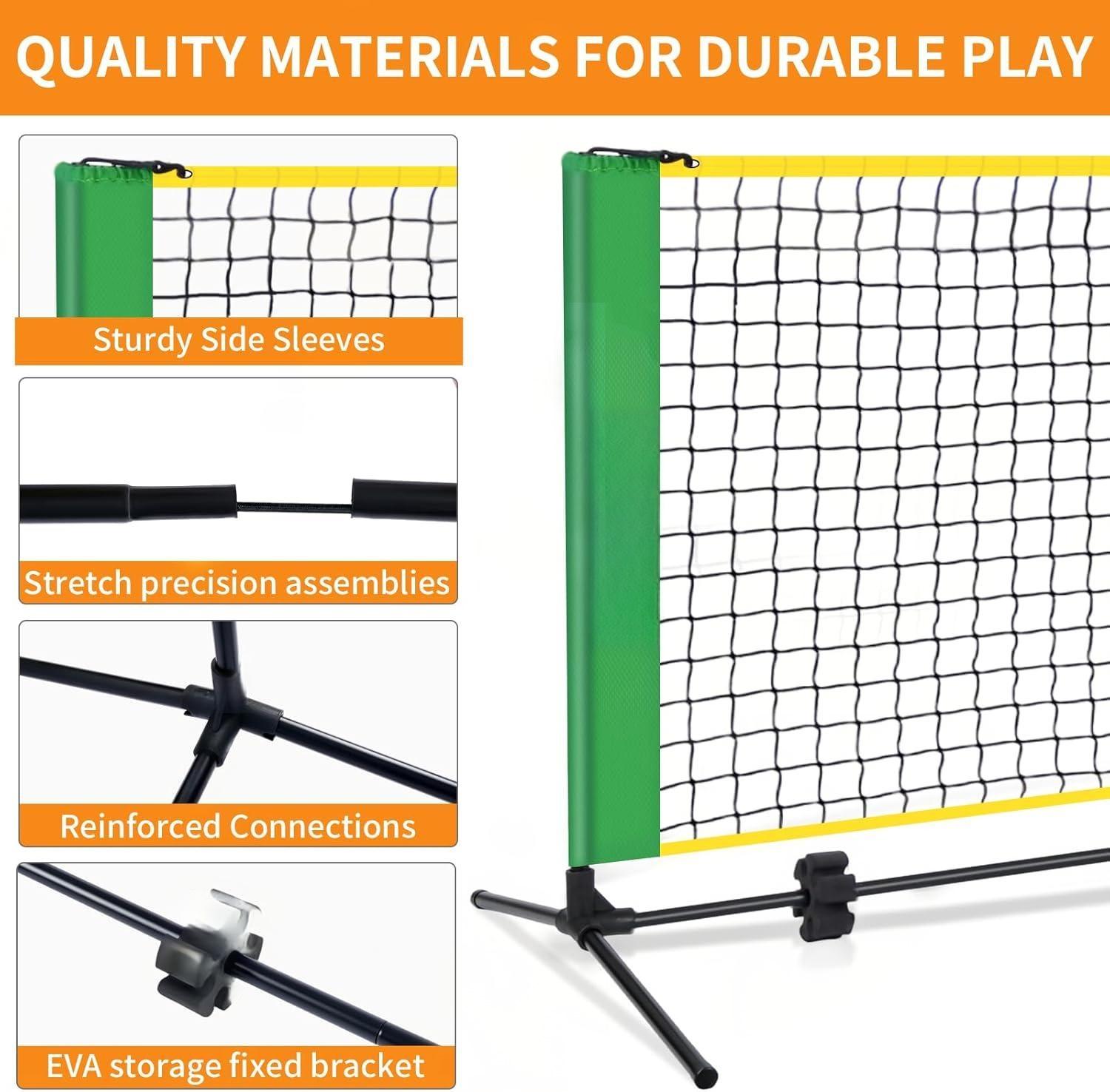 Red de Pickleball Mini de 6 pi - Training Net Mini reseña y precio